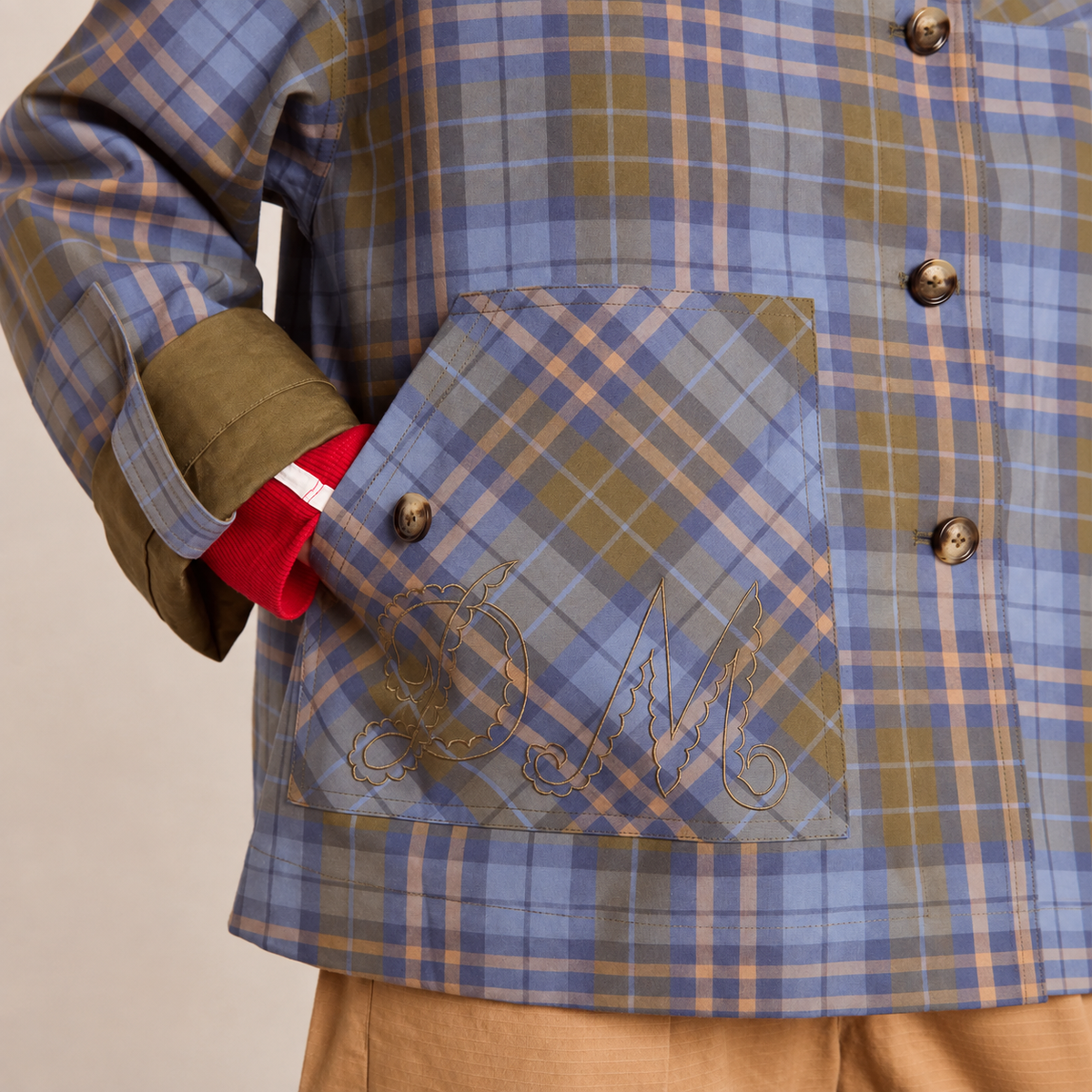 Reversible Jerry Crop Trench Coat