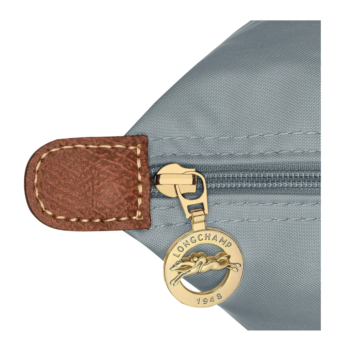 Longchamp – Große Le Pliage Tote, Stahl