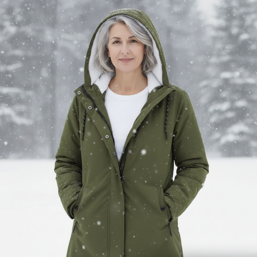 Gesteppter Wintermantel