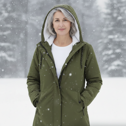 Gesteppter Wintermantel