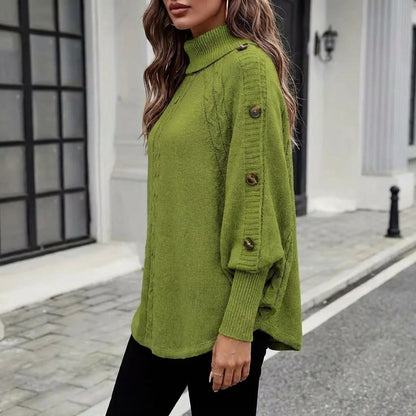 Benilda Women’s Sweater – High-Neck Jumper