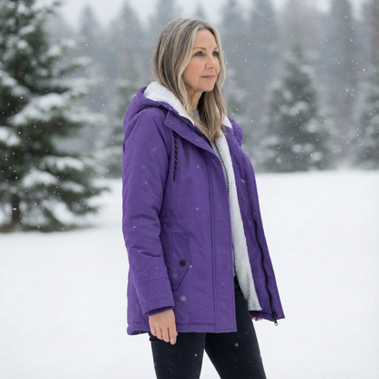 Gesteppter Wintermantel