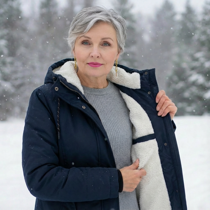 Gesteppter Wintermantel