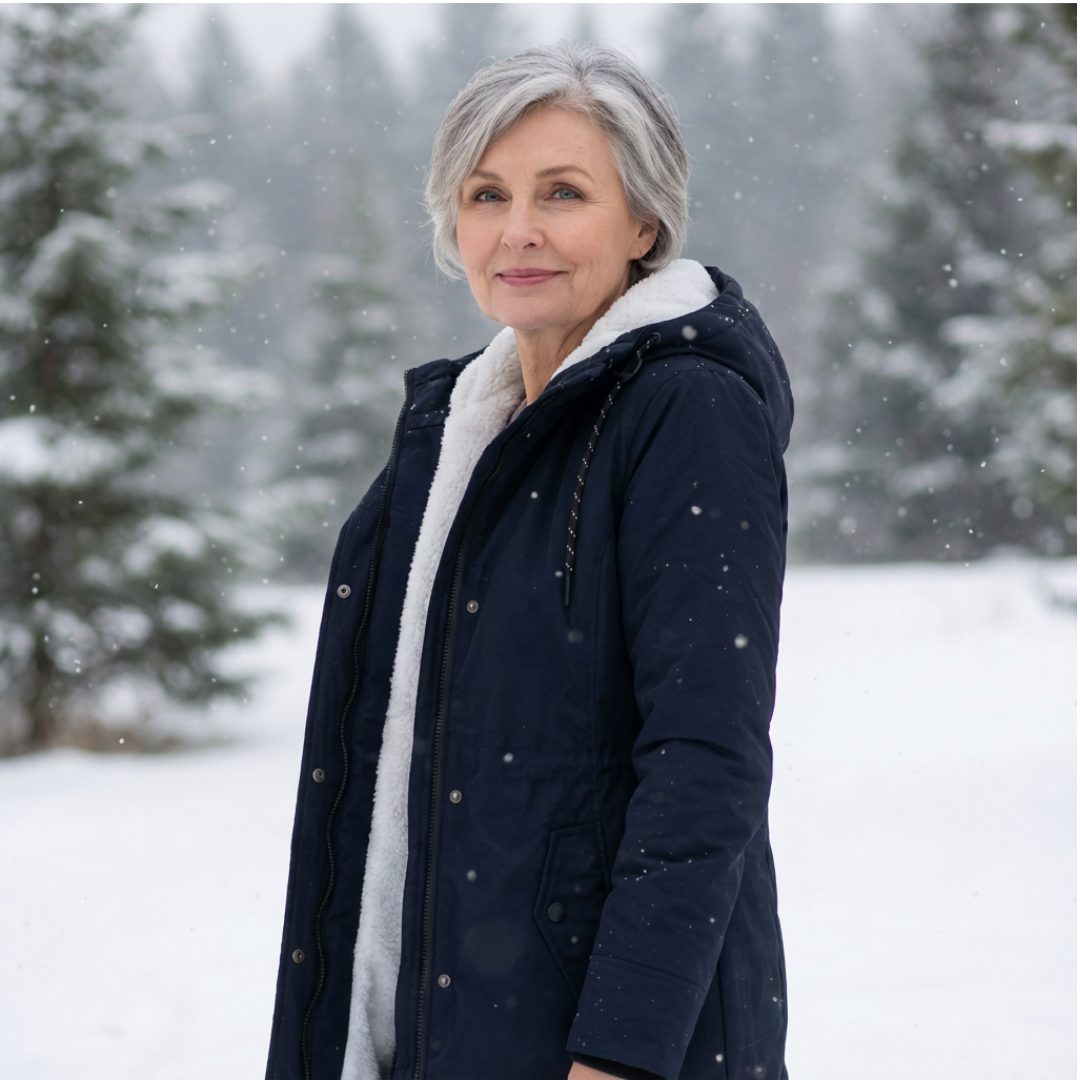 Gesteppter Wintermantel