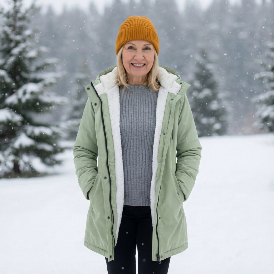 Gesteppter Wintermantel