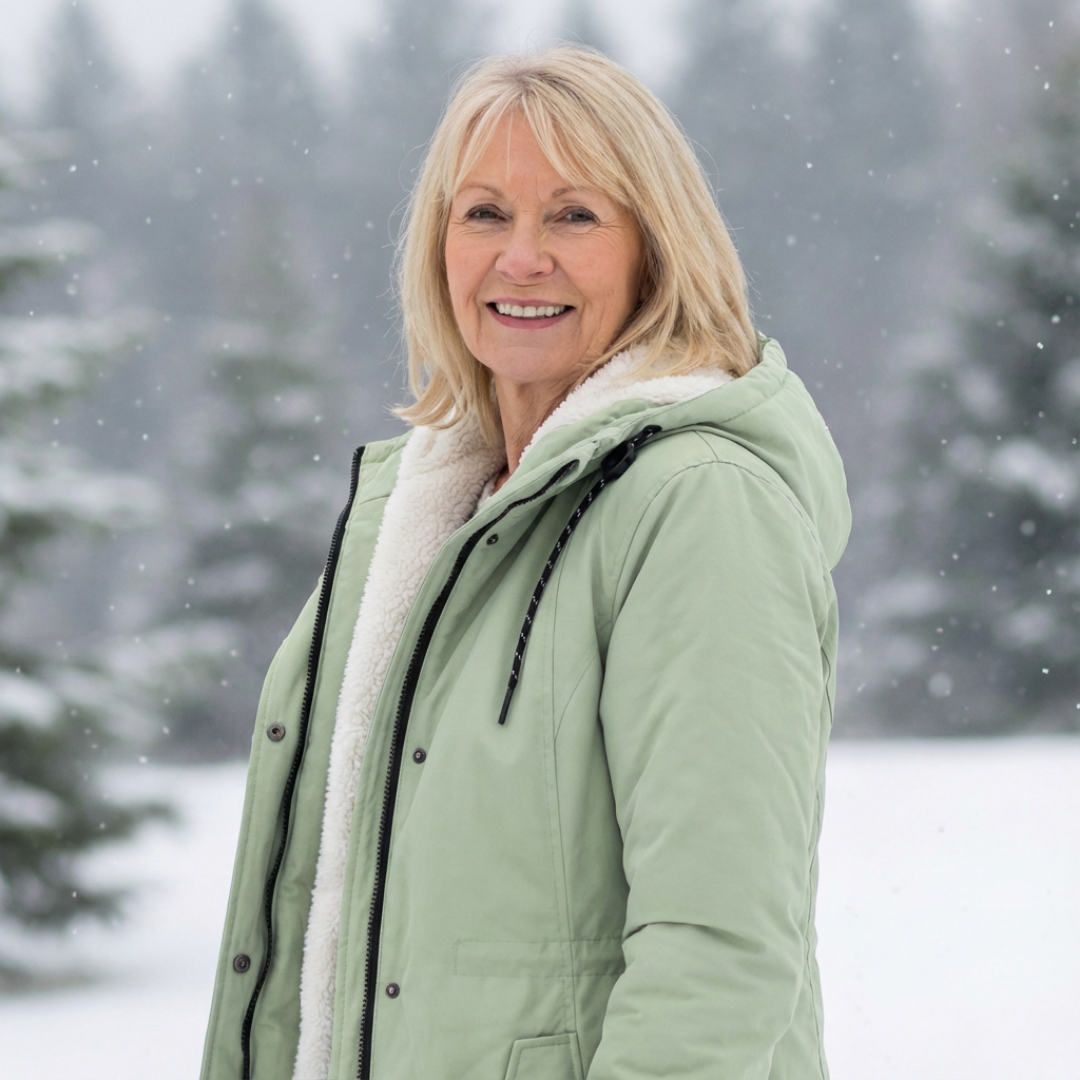 Gesteppter Wintermantel