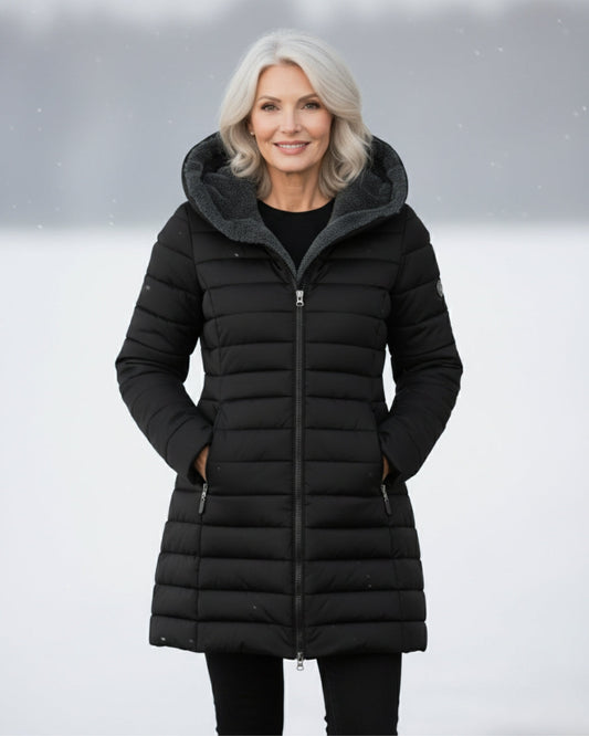 Fleece Lined Puffer Coat