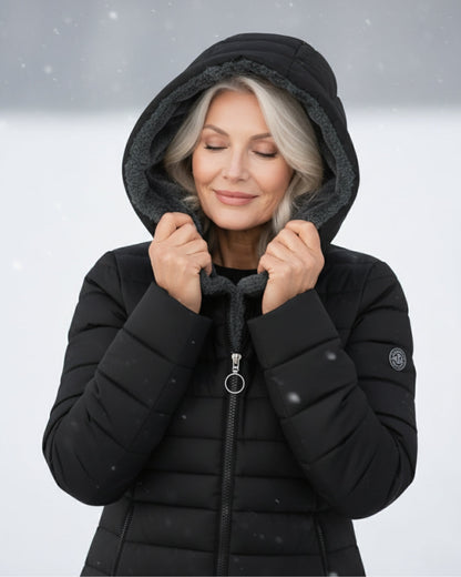 Fleece Lined Puffer Coat