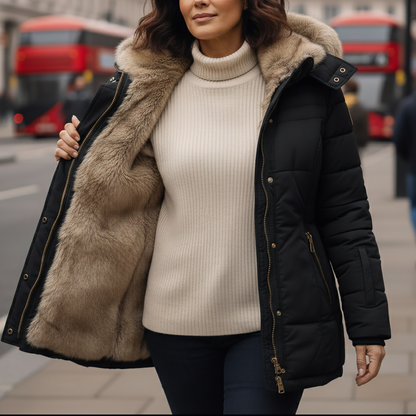 Anna | Fur-Lined Winter Coat