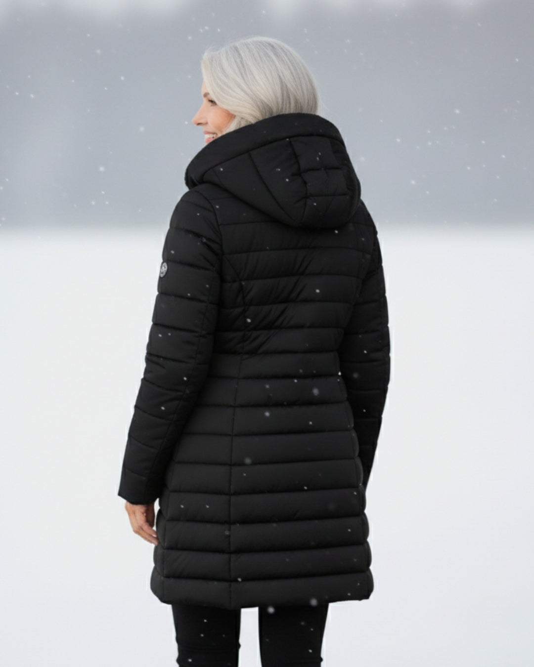 Fleece Lined Puffer Coat