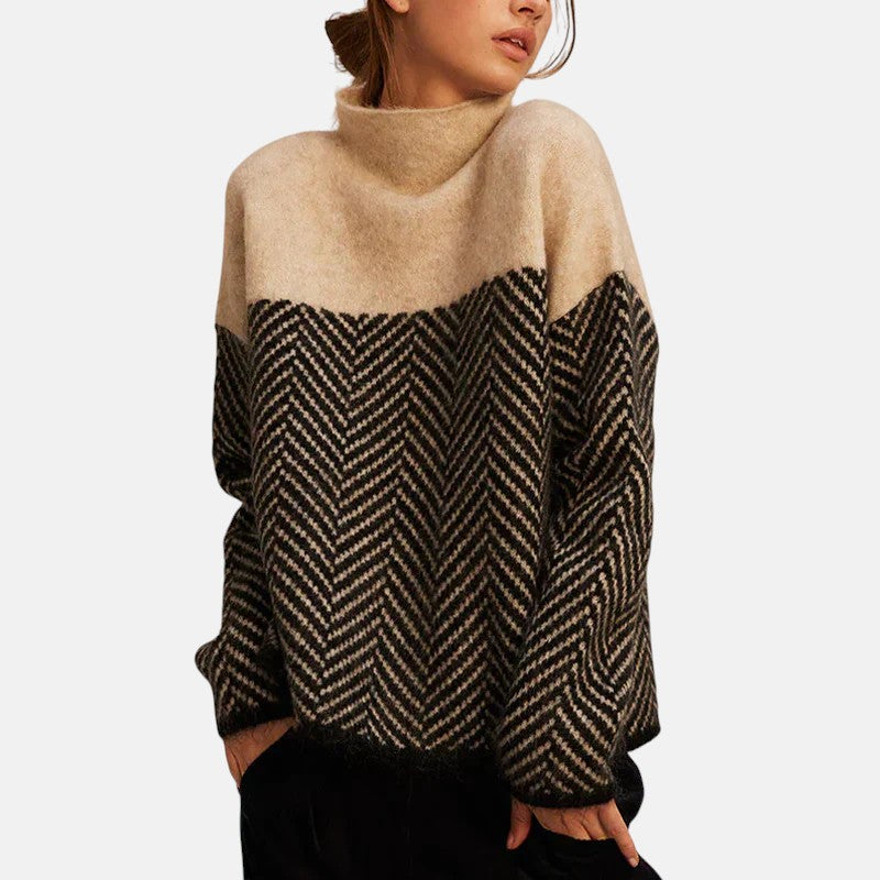 Eva™ | Textured Pattern Sweater