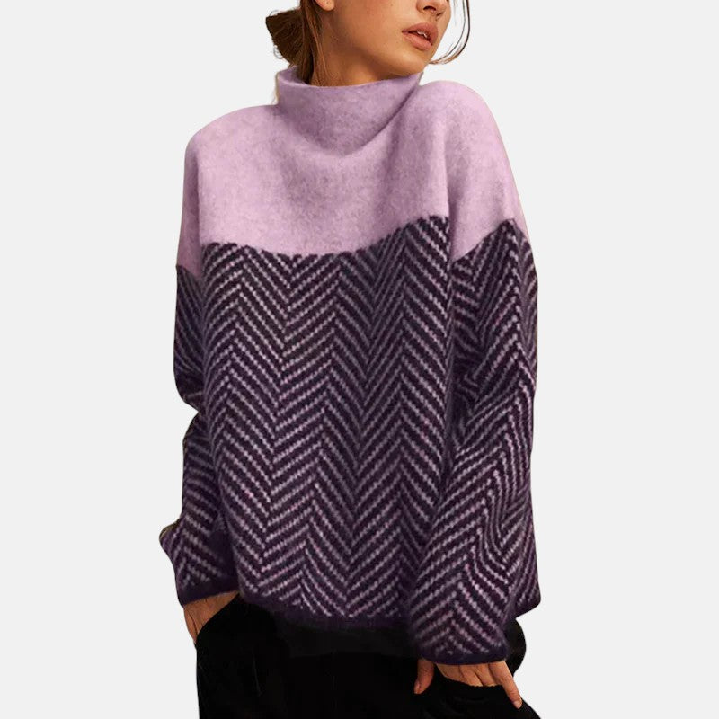 Eva™ | Textured Pattern Sweater