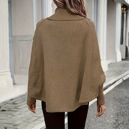 Benilda Women’s Sweater – High-Neck Jumper