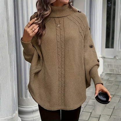 Benilda Women’s Sweater – High-Neck Jumper