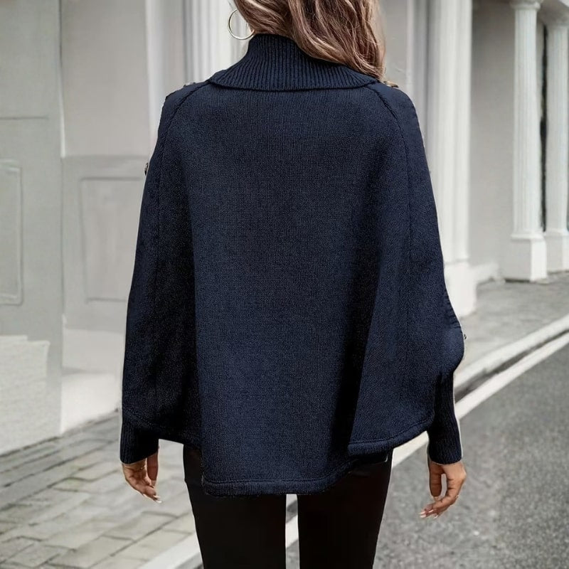 Benilda Women’s Sweater – High-Neck Jumper