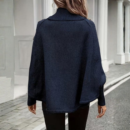 Benilda Women’s Sweater – High-Neck Jumper