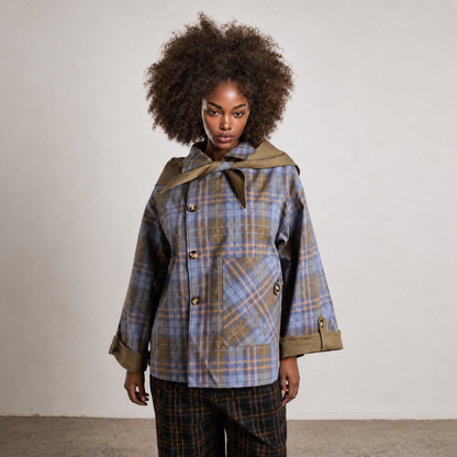 Reversible Jerry Crop Trench Coat