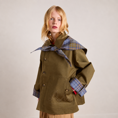 Reversible Jerry Crop Trench Coat