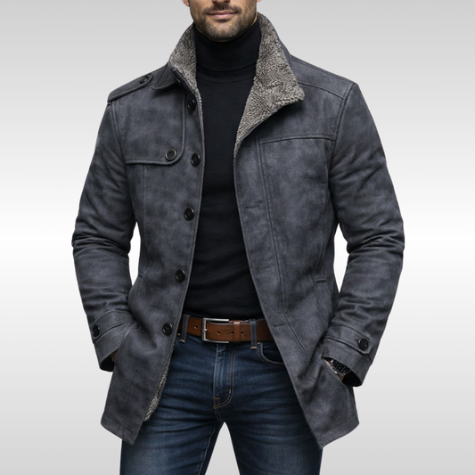 DAVID FLEECE-LINED COAT | WARM, COMFORTABLE AND WINTER READY