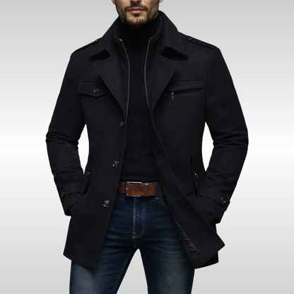 JAMES WOOL COAT | RELIABLE WARMTH, TIMELESS STYLE