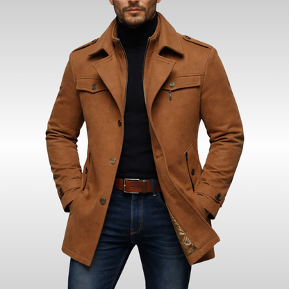 JAMES WOOL COAT | RELIABLE WARMTH, TIMELESS STYLE