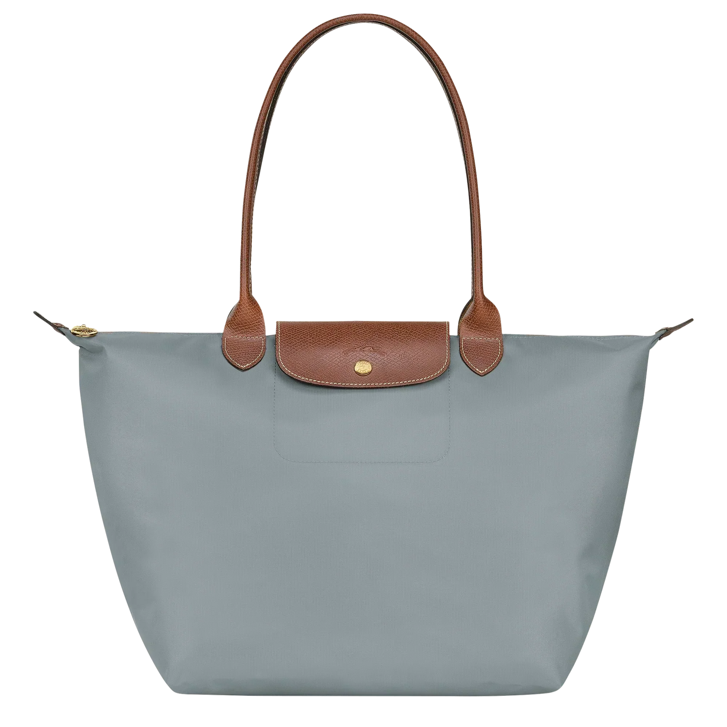 Longchamp – Große Le Pliage Tote, Stahl