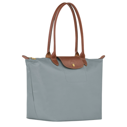 Longchamp – Große Le Pliage Tote, Stahl