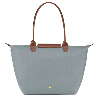 Longchamp – Große Le Pliage Tote, Stahl