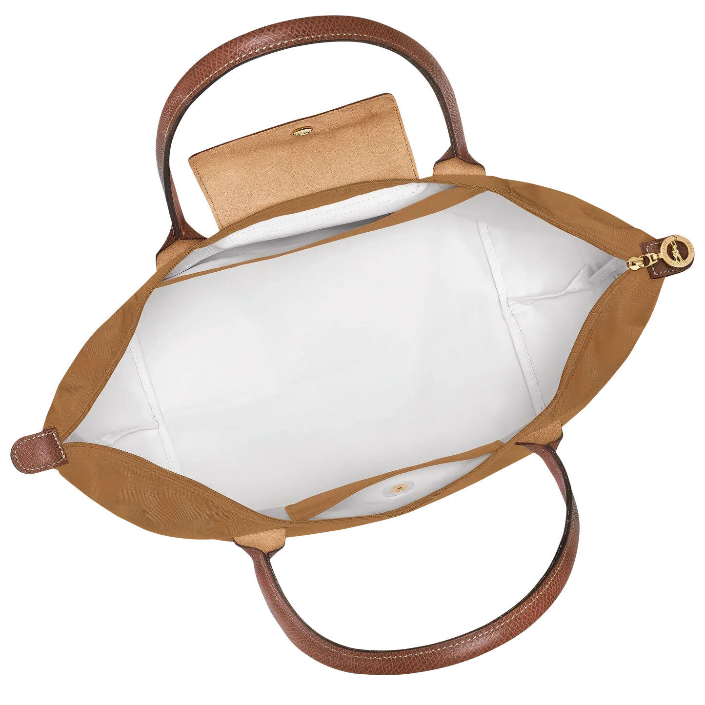 Longchamp – Große Le Pliage-Tasche, Rehbraun 