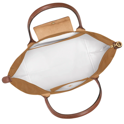 Longchamp – Große Le Pliage-Tasche, Rehbraun 