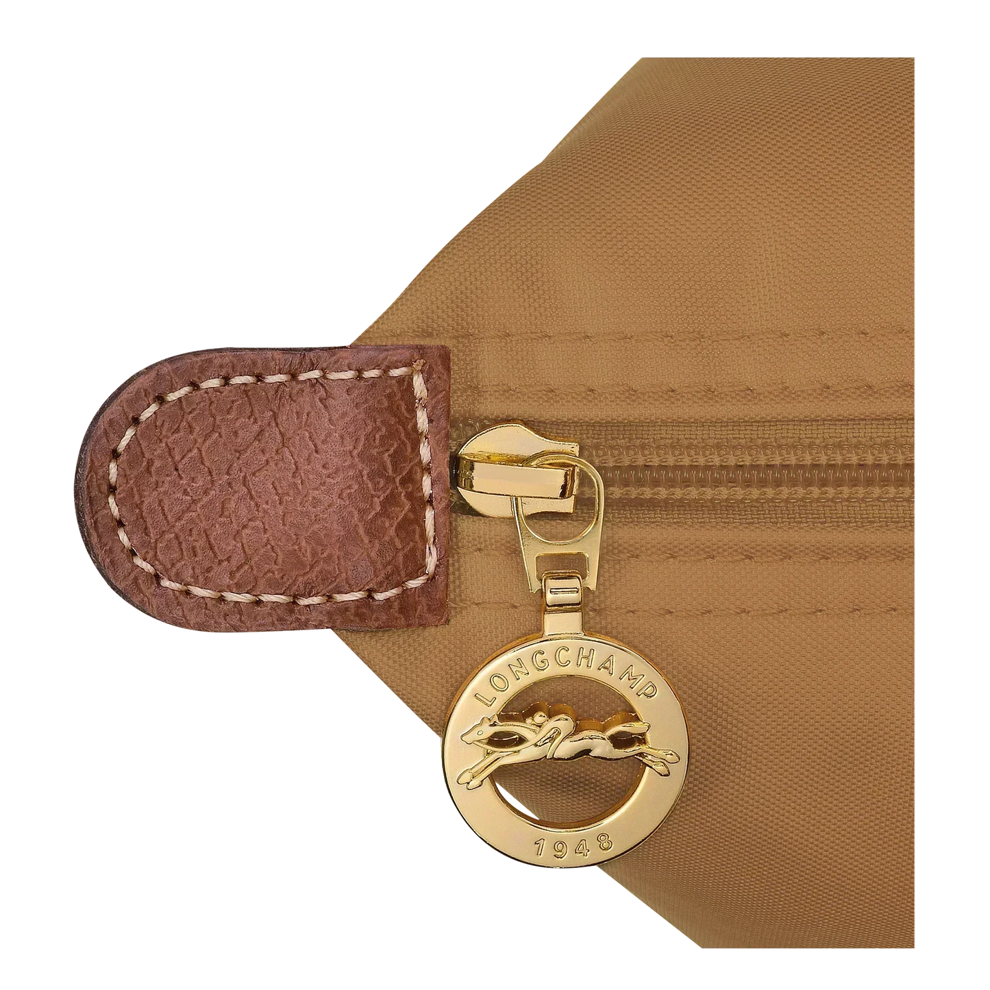 Longchamp – Große Le Pliage-Tasche, Rehbraun 