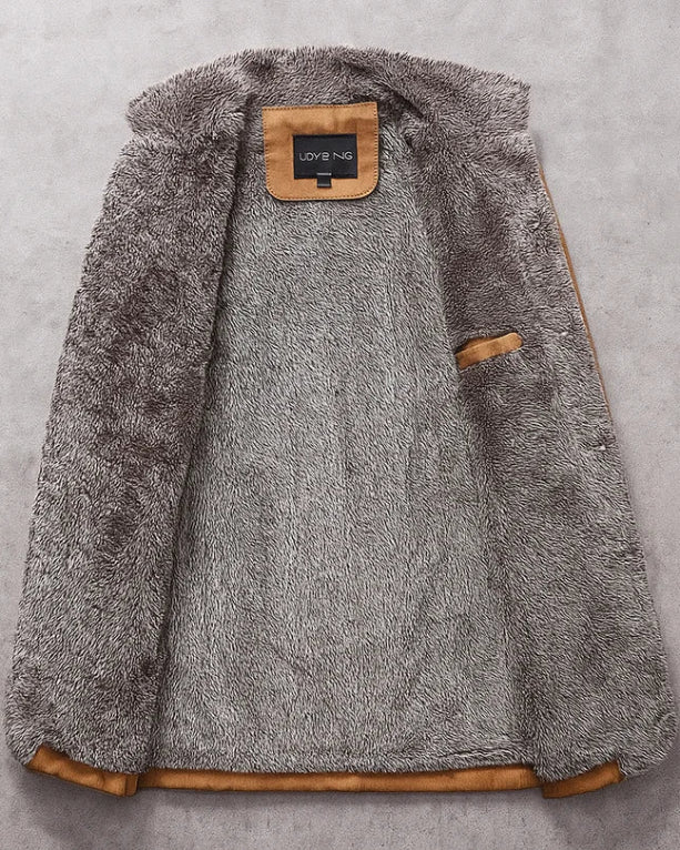 DAVID FLEECE-GEFÜTTERTER MANTEL | WARM, BEQUEM UND WINTERFERTIG 
