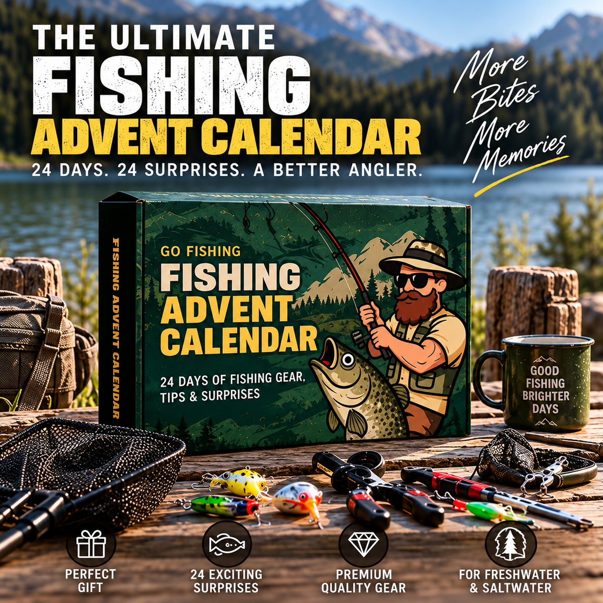 Adam's Fishing™ Advent Calendar