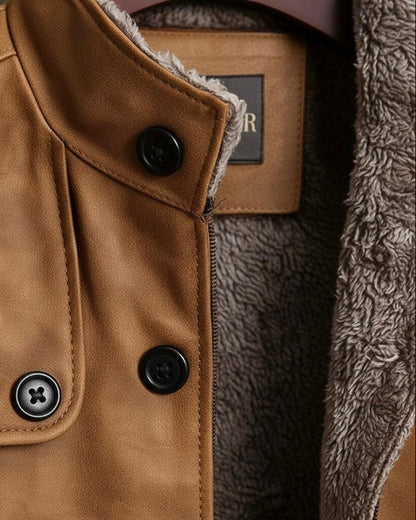 DAVID FLEECE-GEFÜTTERTER MANTEL | WARM, BEQUEM UND WINTERFERTIG 