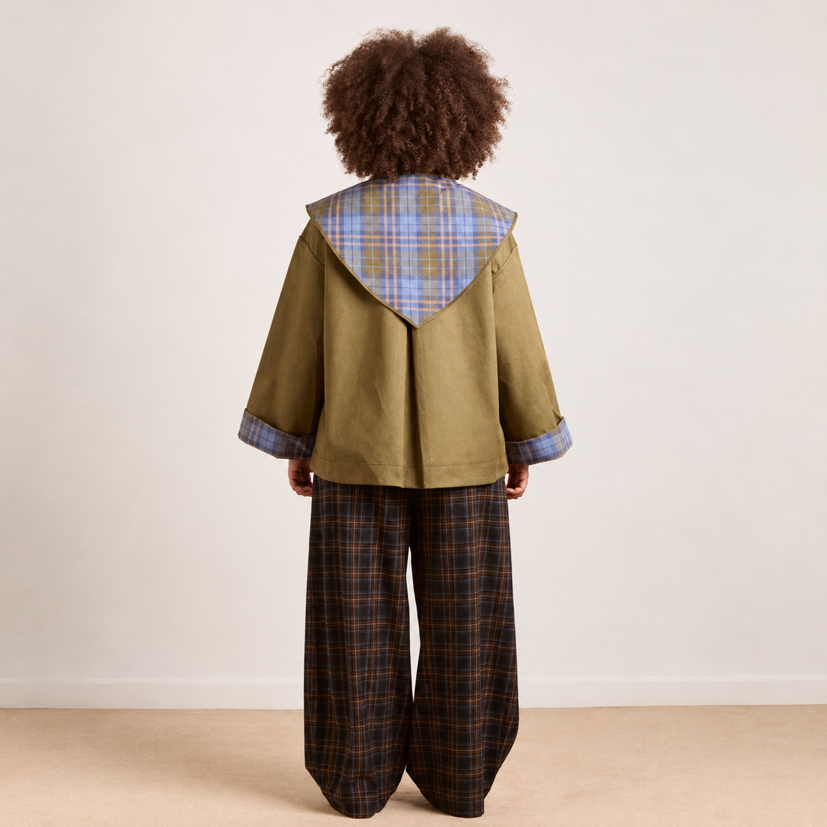 Reversible Jerry Crop Trench Coat