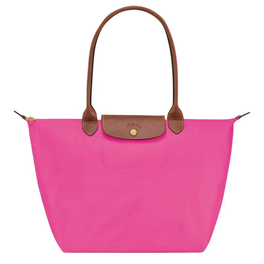 Longchamp – Große Le Pliage Tote, Rosa 