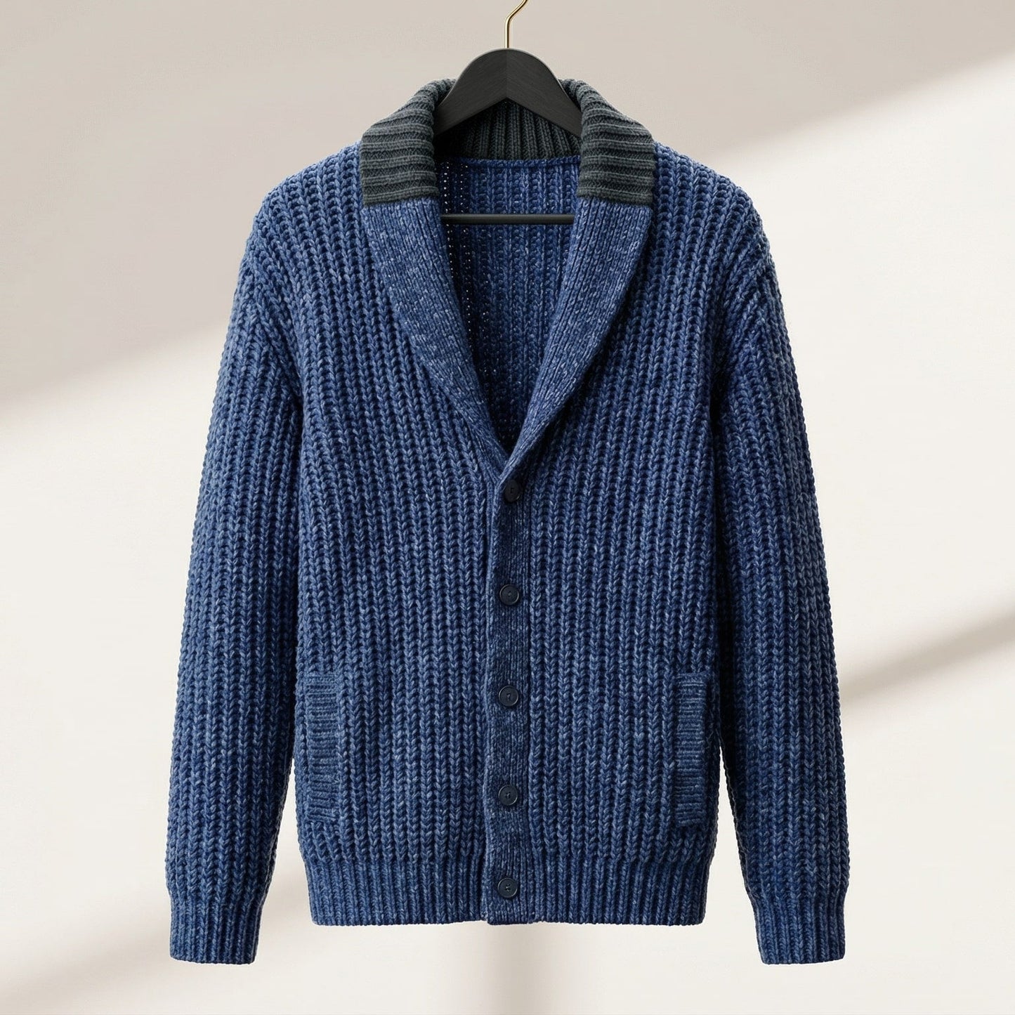 Giulio Shawl-Collar Knit Cardigan