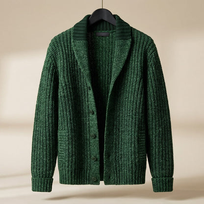 Giulio Shawl-Collar Knit Cardigan